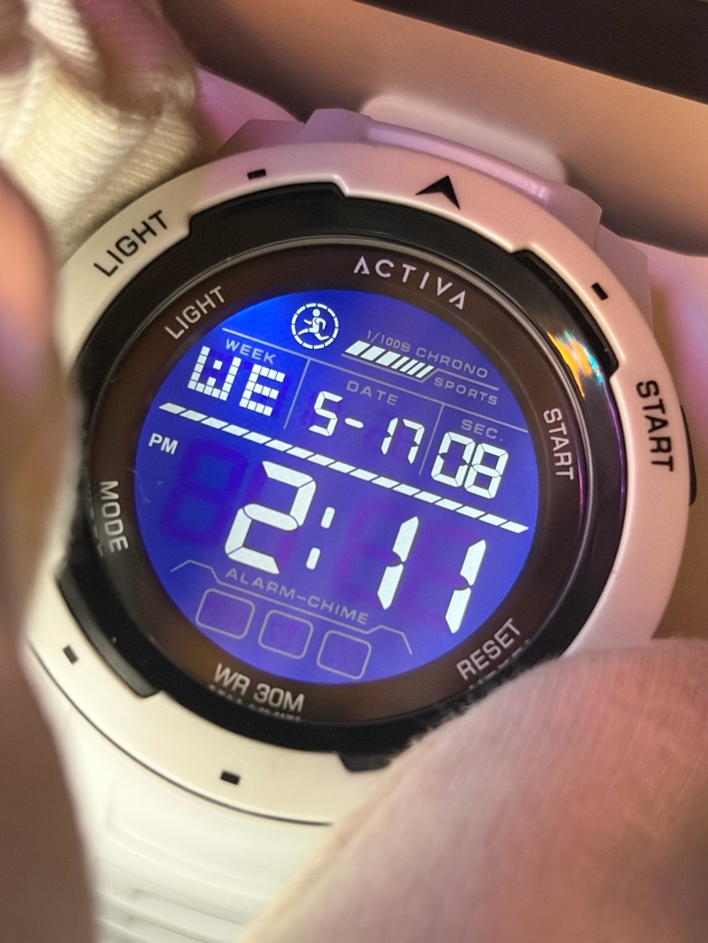ACTIVA Ranger Digital White Smart Watch Week/Day/Date Ultimate Sports Collection - Picture 3 of 7